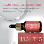 [T15] Tranexamic Acid 15% Glutathione Hyaluronic Acid Serum - Reduces hyperpigmentation, Reduces hyperpigmentation, Antioxidant effects, Enhances skin elasticity