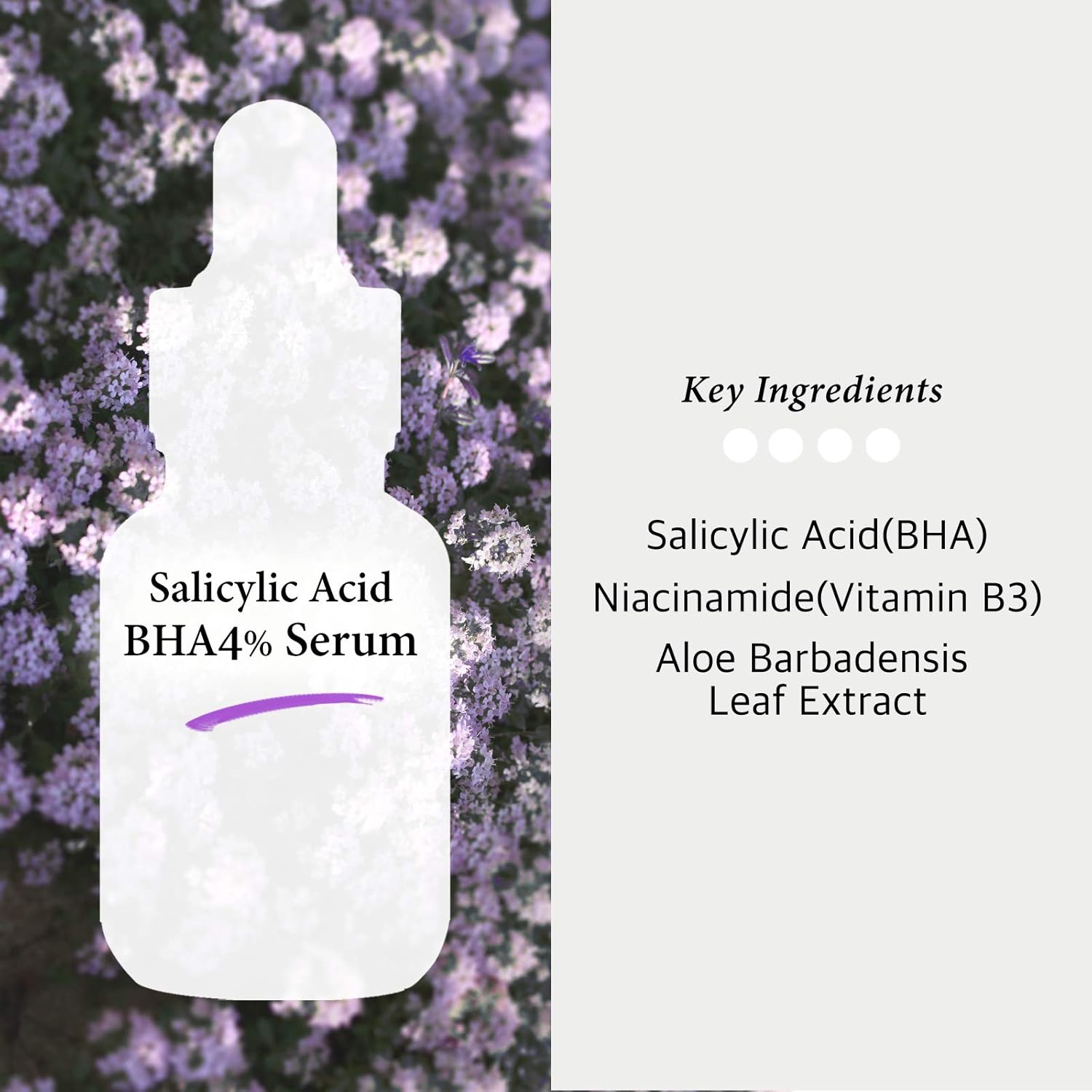 Salicylic Acid 4% Exfoliating Facial Serum with Niacinamide 30ml / 1.0 Fl Oz
