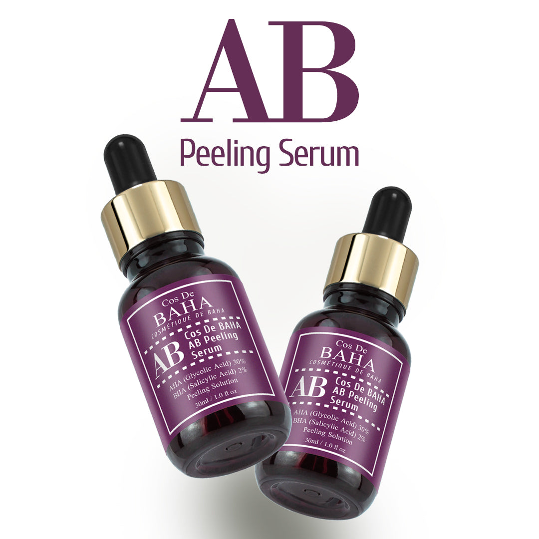 [AB] High-Potency AHA 30% + Salicylic Acid 2% Exfoliating Serum - Facial Serum for Smoother Appearance