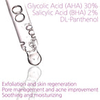 [AB] High-Potency AHA 30% + Salicylic Acid 2% Exfoliating Serum - Facial Serum for Smoother Appearance