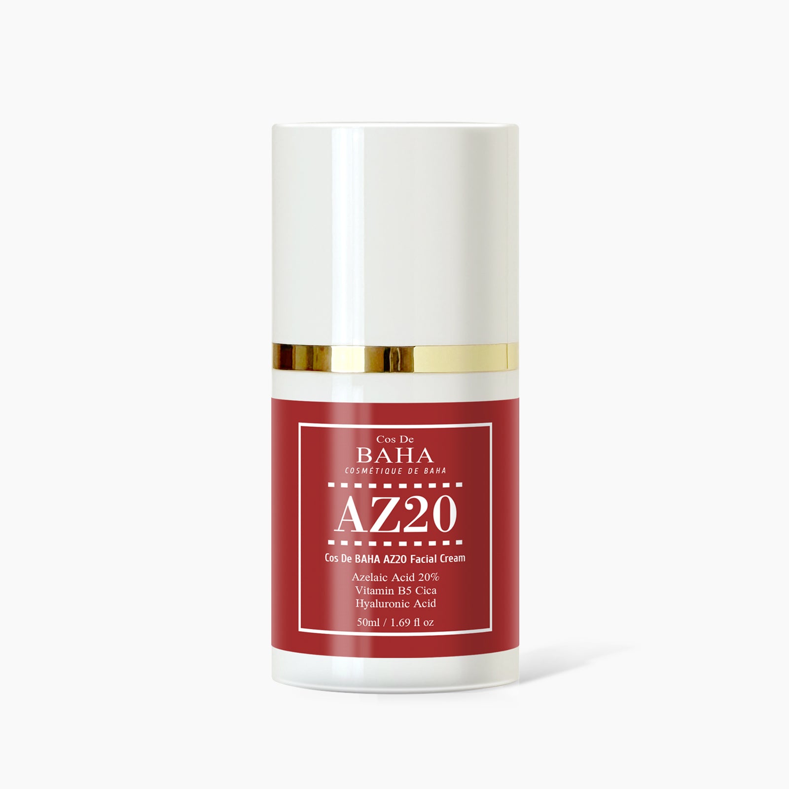 [AZ20] Azelaic Acid 20% MSM B5 CICA Cream - Acne Improvement, Hyperpigmentation, Skin tone enhancement, Wound healing