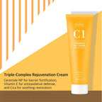 [C1] Ceramide 1% Moisturizing Face Cream with Centella Asiatica for Normal to Dry Skin 45ml, 1.5 fl oz.