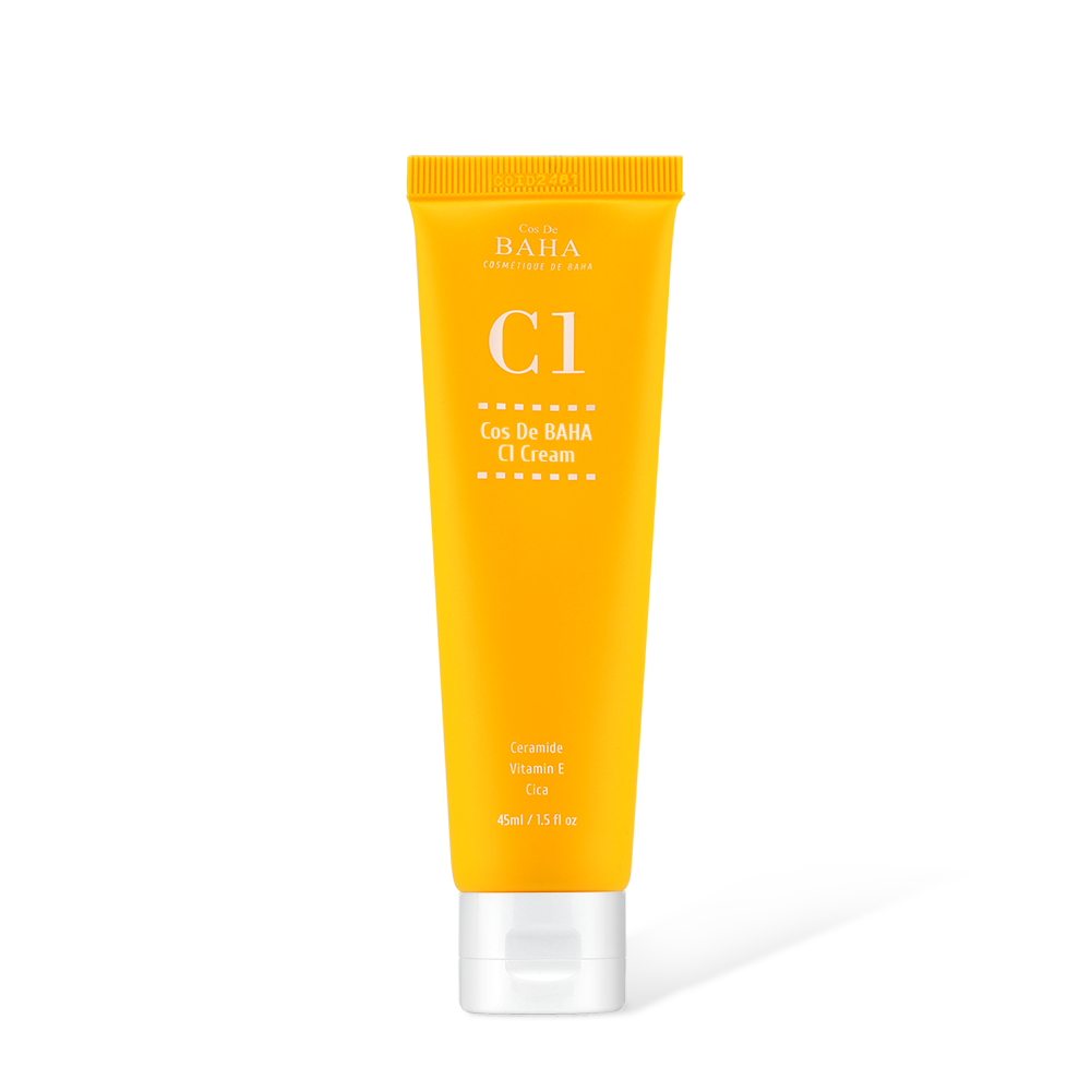 Ceramide 1% Moisturizing Face Cream with Centella Asiatica for Normal to Dry Skin 45ml, 1.5 fl oz.