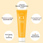 [C1] Ceramide 1% Moisturizing Face Cream with Centella Asiatica for Normal to Dry Skin 45ml, 1.5 fl oz.
