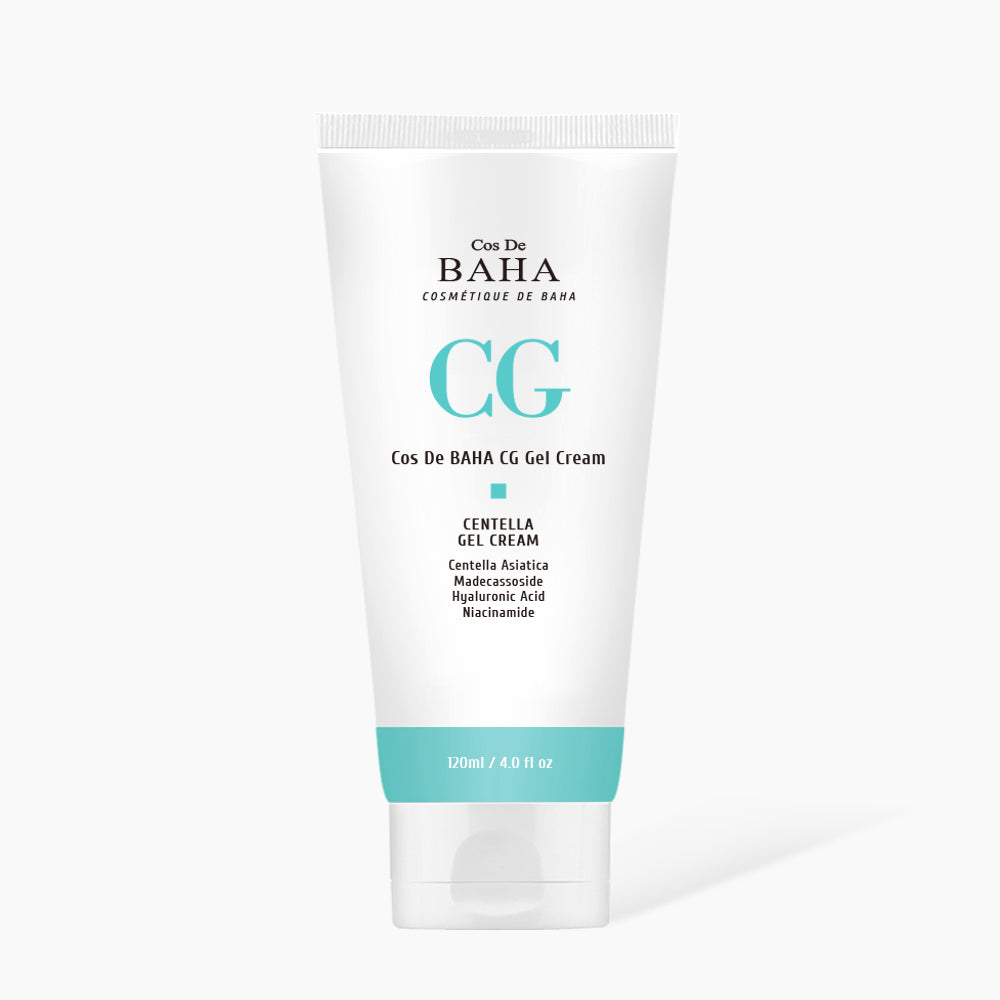 [CG120] Centella Asiatica(CICA) Madecassoside B3 Gel Cream - Soothing, Skin regeneration, Reducing puffiness, Reducing puffiness, Sebum control