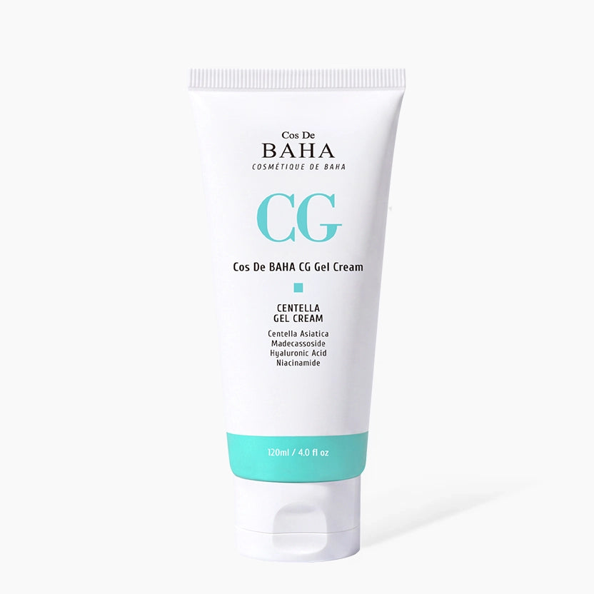 [CG120] Centella Asiatica(CICA) Madecassoside B3 Gel Cream - Soothing, Skin regeneration, Reducing puffiness, Reducing puffiness, Sebum control