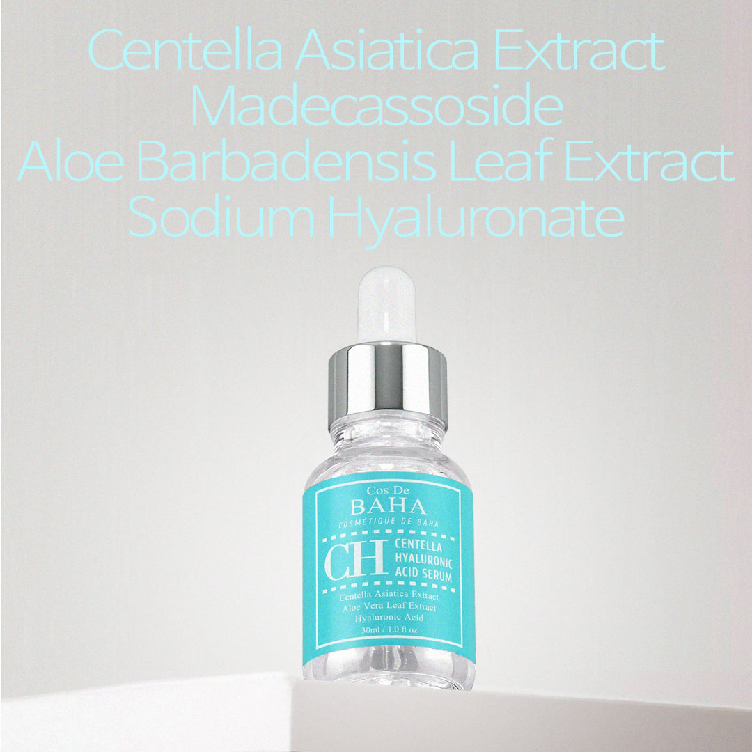 [CH] Centella Asiatica(CICA) Madecassoside Hyaluronic Acid Serum - Soothing, Wound healing, Sebum control, Moisturization