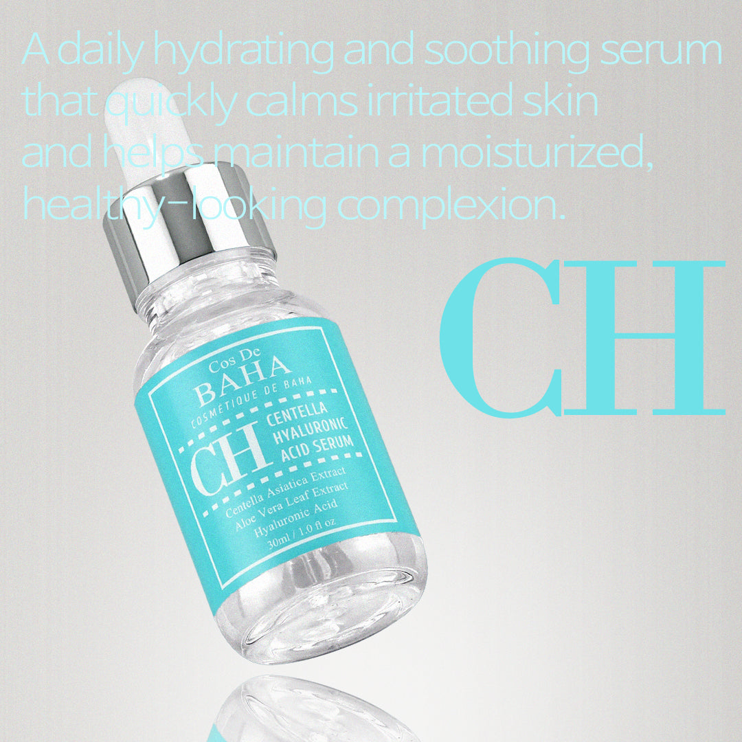 [CH] Centella Asiatica(CICA) Madecassoside Hyaluronic Acid Serum - Soothing, Wound healing, Sebum control, Moisturization