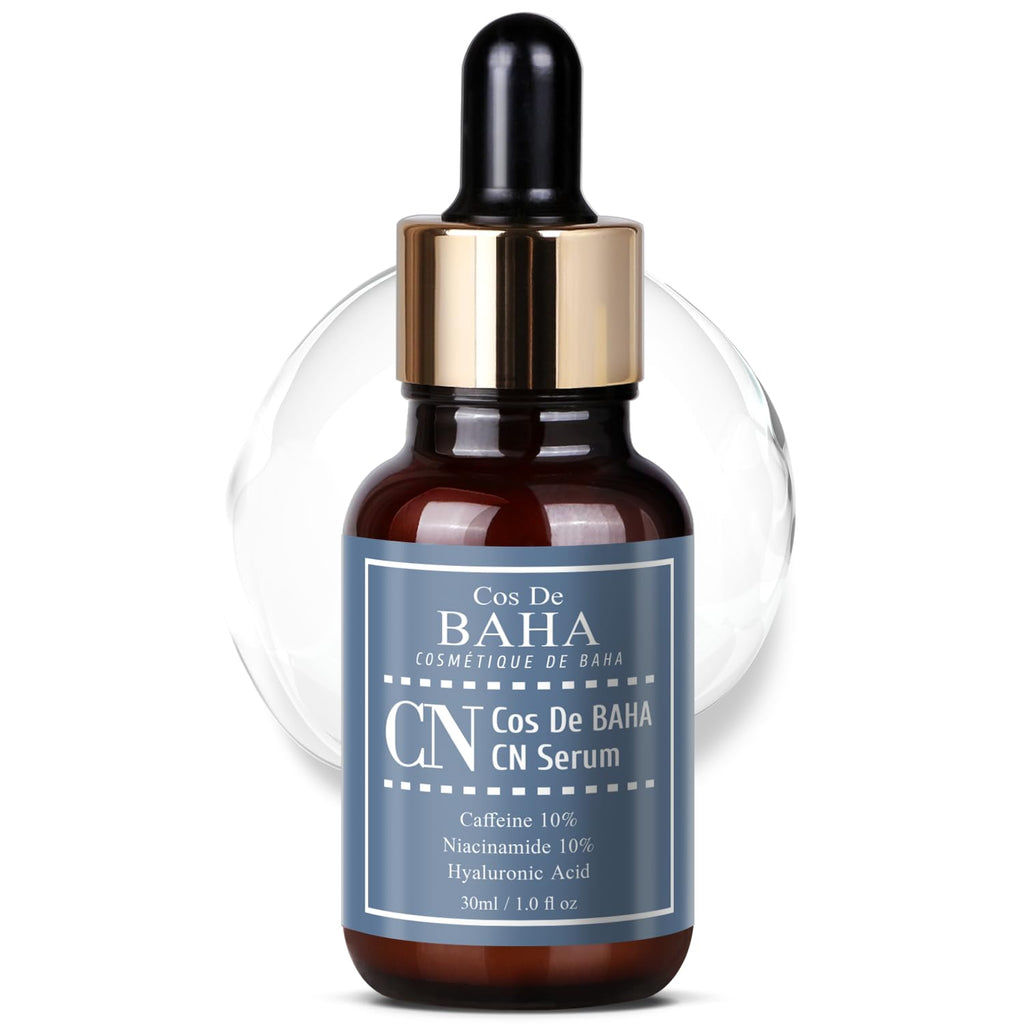 10% Caffeine 10% Niacinamide Hyaluronic Acid Face Serum 30ml - Energizing & Refining Hydrating Facial Serum for All Skin Types 30ml, 1.0 fl oz.