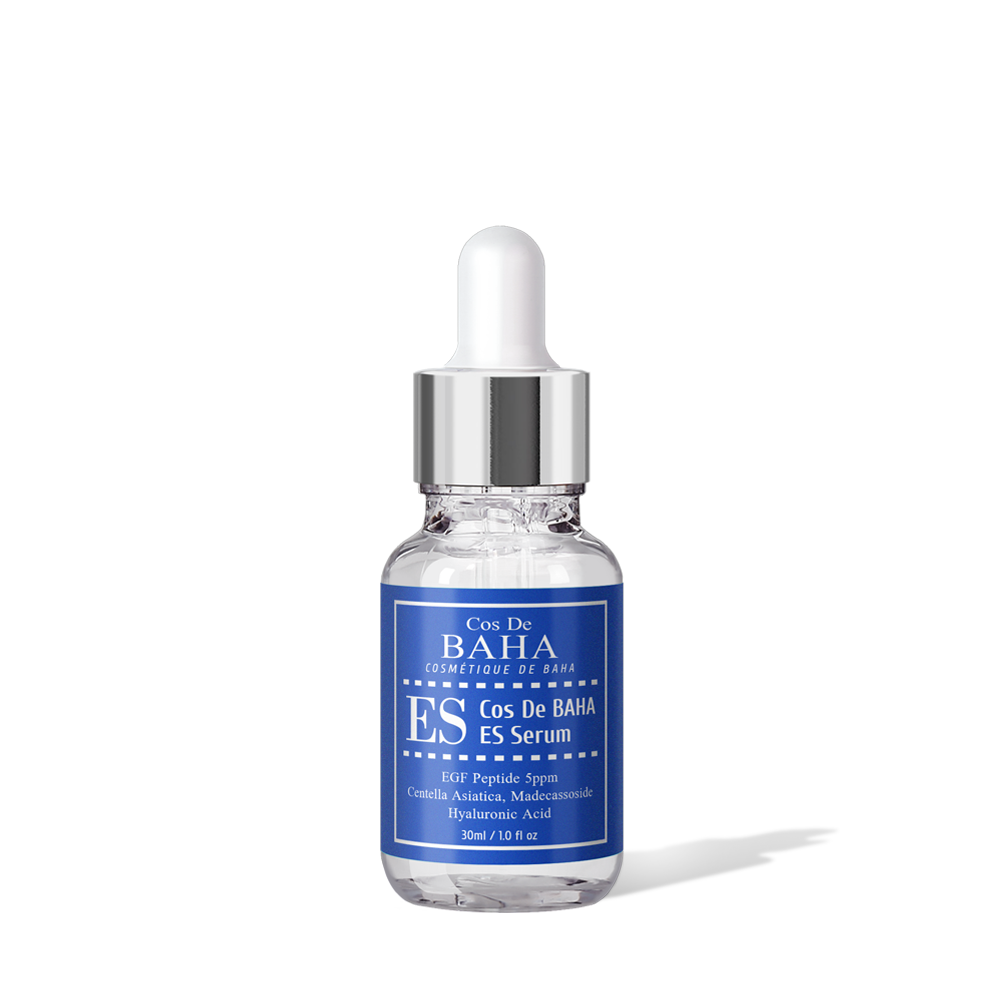 EGF Peptide-Enriched Facial Serum with Cica (Centella Asiatica) - Hydrating & Soothing Formula for Revitalized Skin Appearance 30ml, 1.0 fl oz.