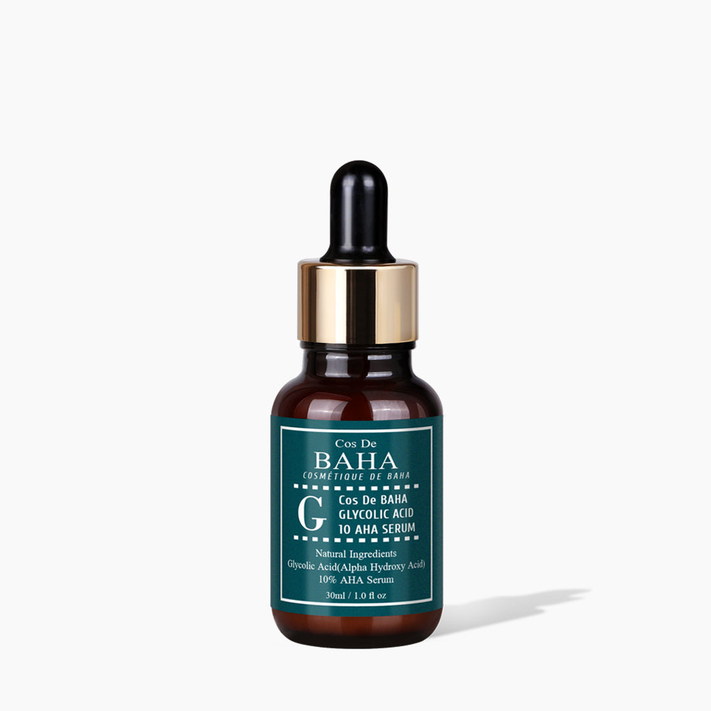 [G] Glycolic Acid 10% Overnight Exfoliating Serum - Exfoliation, Skin Regeneration, Soothing, Wound Healing, Moisturizing, Anti-Inflammatory