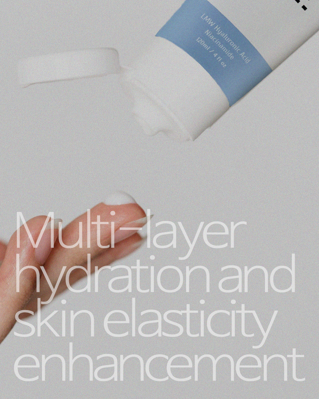 [HG120] Low Molecualr Weight (LMW) Hyaluronic Gel Cream - Multi-layer hydration, Skin elasticity enhancement, Brightening, Wrinkle improvement