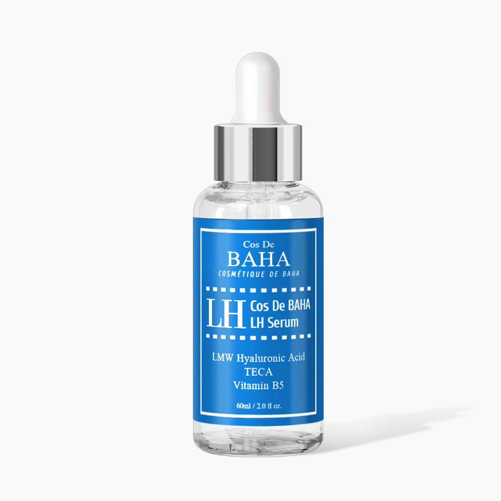 [LH60] Low Molecular Hyaluronic Acid Serum, Hydrating & Volumizing Face Serum, Moisture Boost for All Skin Types, Fragrance-Free Formula