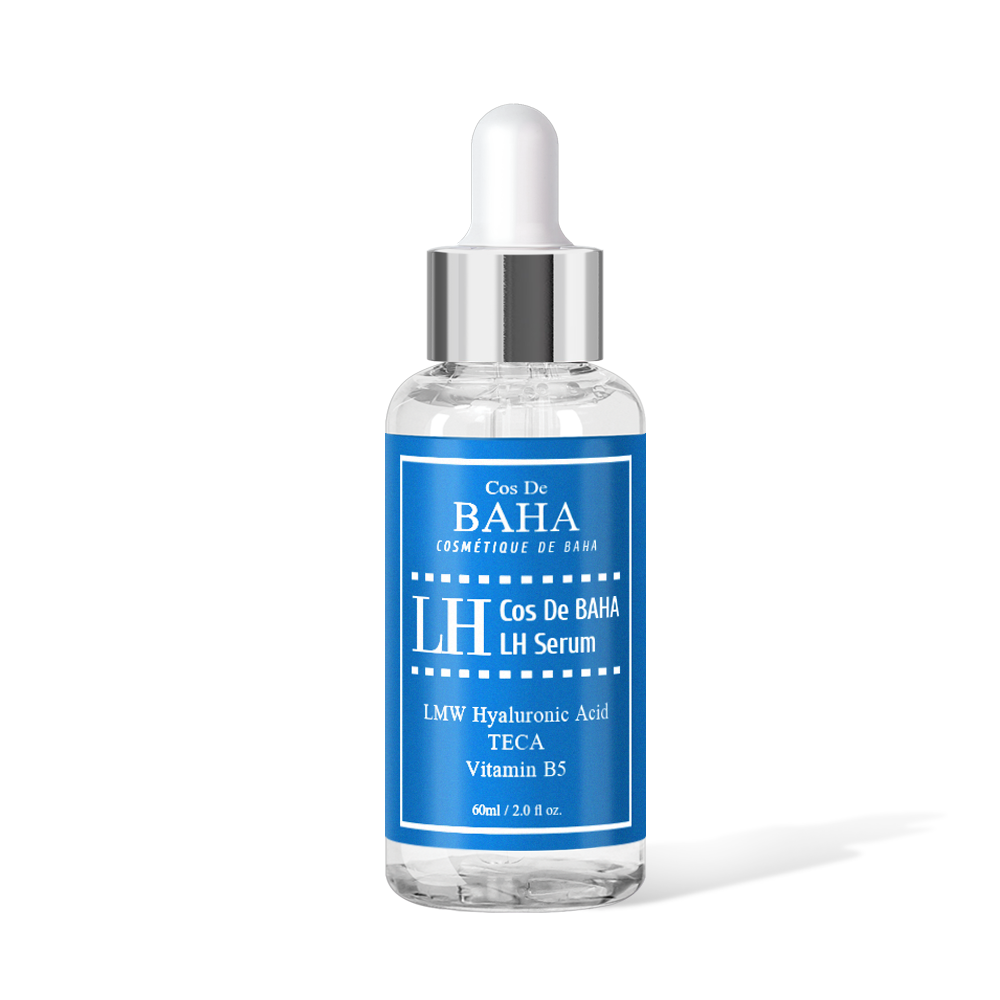 Low Molecular Hyaluronic Acid Serum, Hydrating & Volumizing Face Serum, Moisture Boost for All Skin Types, Fragrance-Free Formula 60ml / 2.0Fl Oz