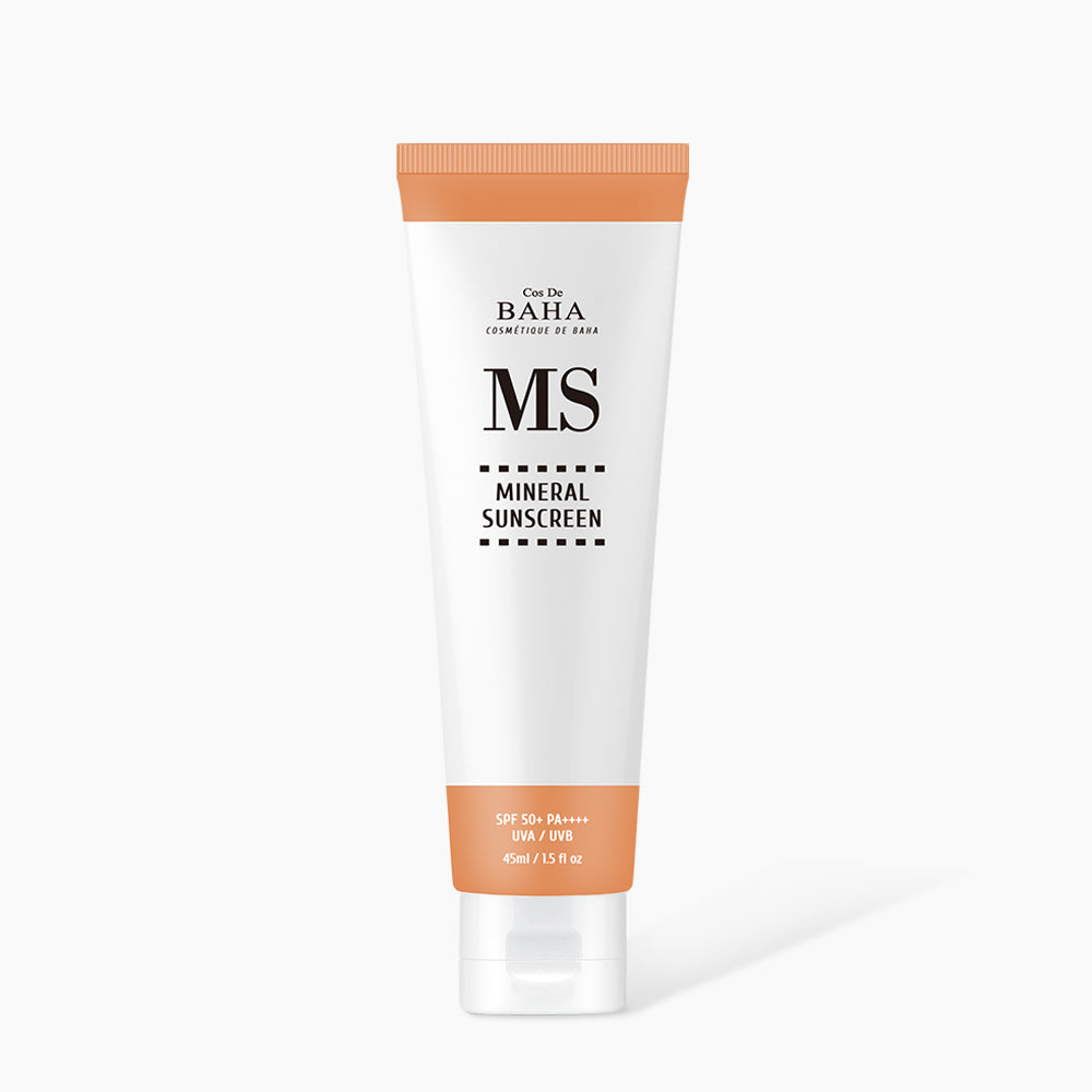 [MS] Zinc Oxide Daily Face Protection Lotion - High-Level UV Defense, Gentle Mineral Formula for Sensitive Skin 45ml, 1.5 fl oz.