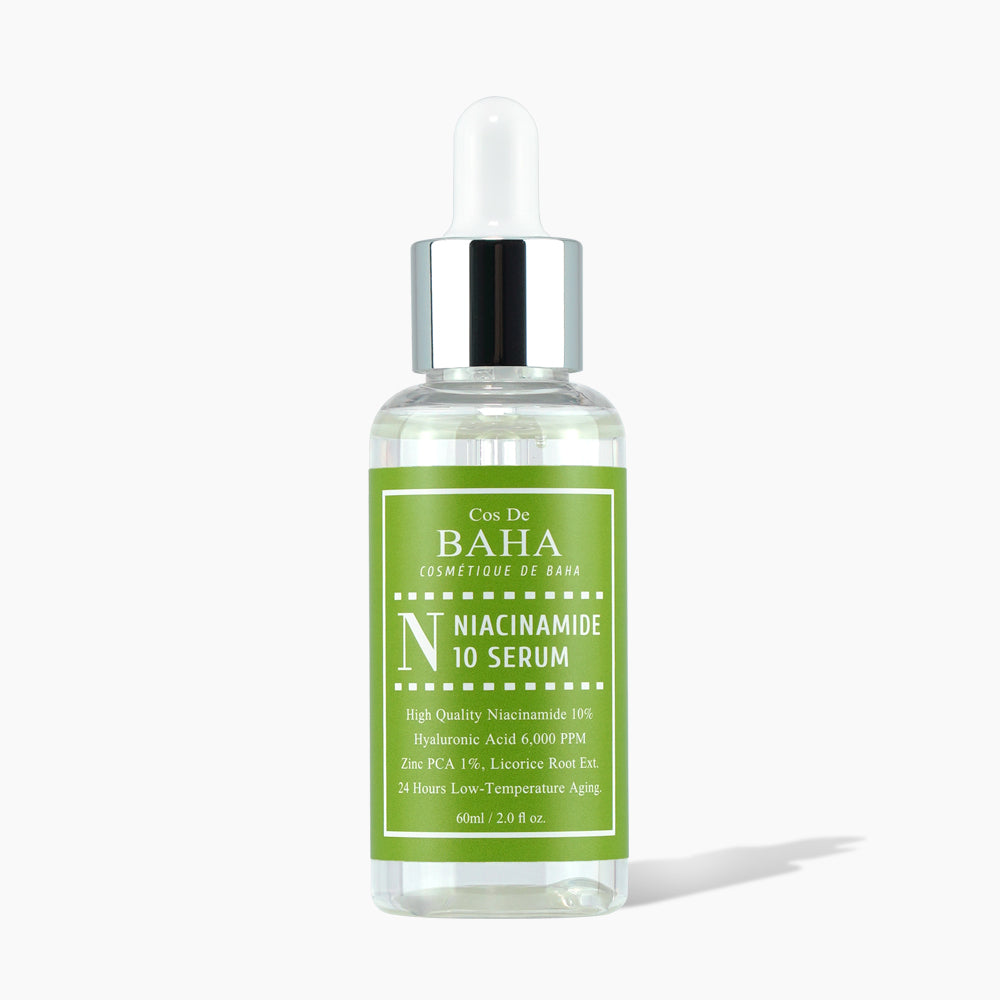 [N60] Niacinamide 10% Zinc PCA 1% Licorice Extract Hyaluronic Acid Serum - Skin barrier strengthening, Skin tone improvement, Sebum control, Acne reduction, Soothing