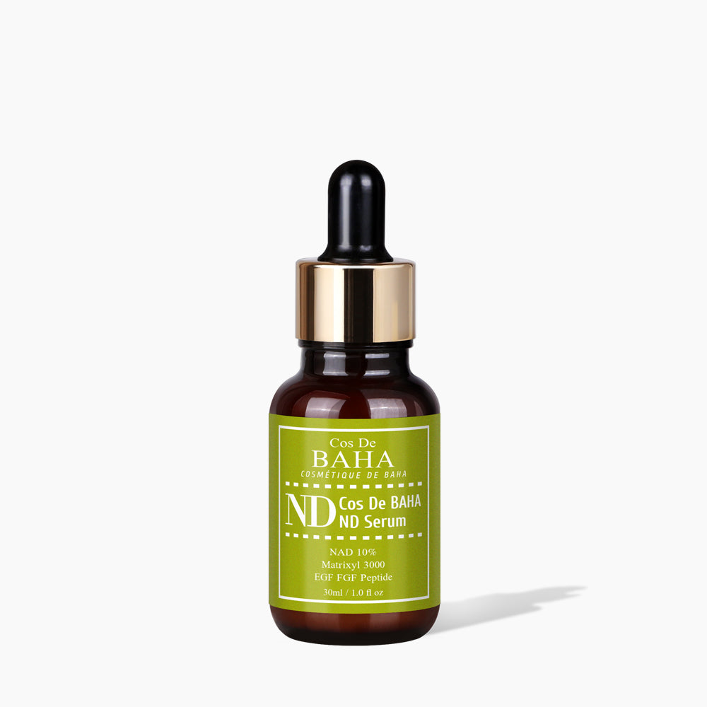 [ND] NAD+ Radiance Serum with Peptide Complex, Madecassoside & Adenosine for Hydrated, Refreshed Skin