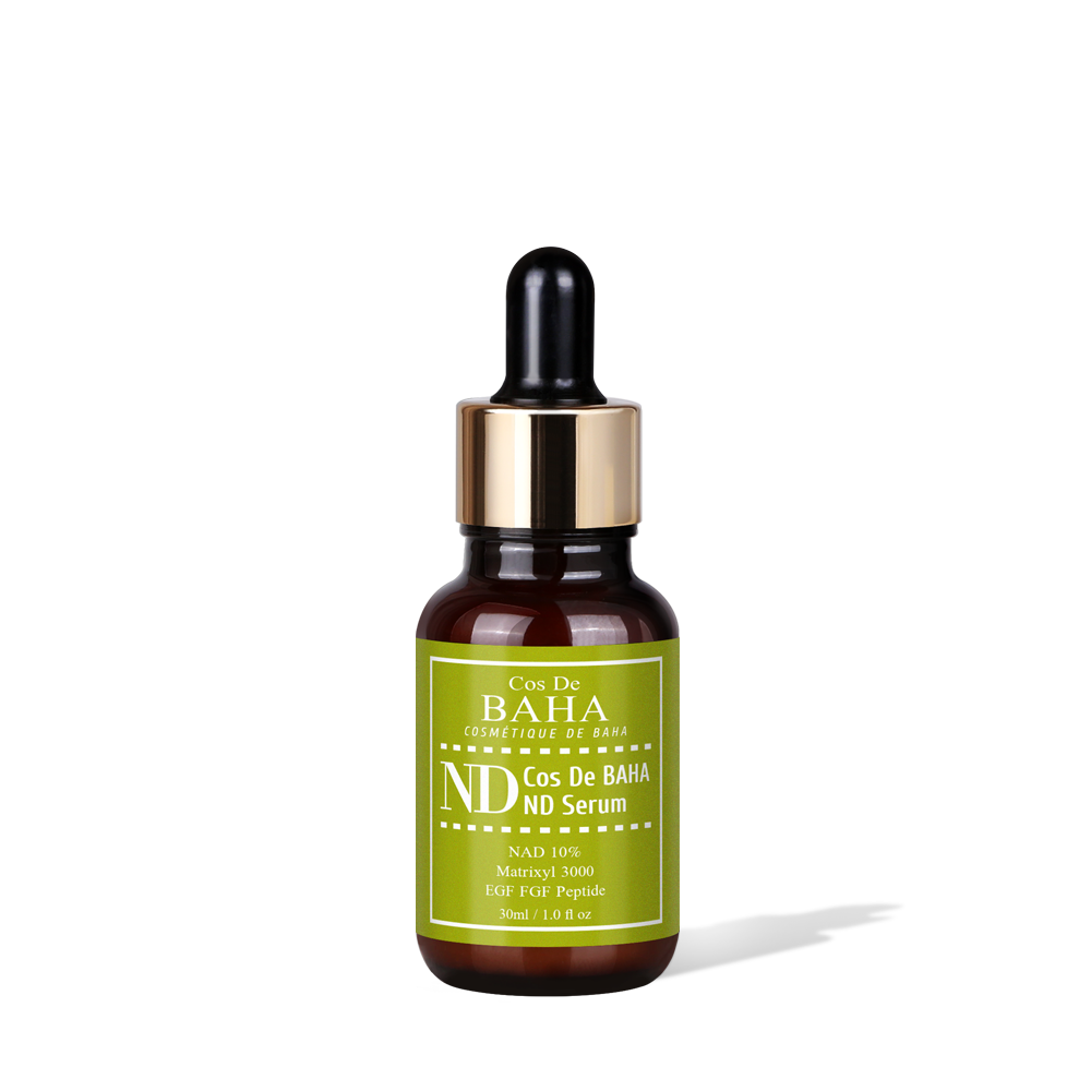 NAD+ Radiance Serum with Peptide Complex, Madecassoside & Adenosine for Hydrated, Refreshed Skin 30ml / 1.0 Fl Oz