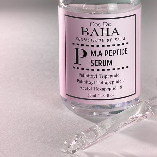 [P] Matrixyl 3000 Argireline Peptide Hyaluronic Acid Serum - Collagen synthesis, Wrinkle reduction, Skin elasticity improvement, Sebum control