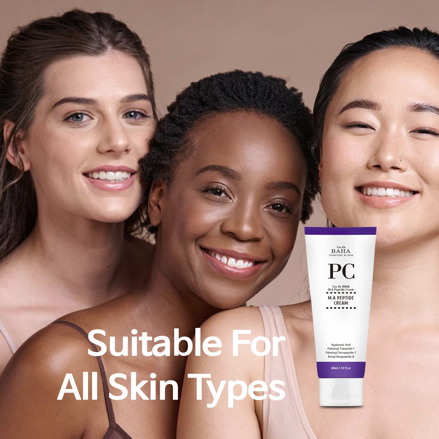 Peptide Cream 60ml / 2.0 fl oz.