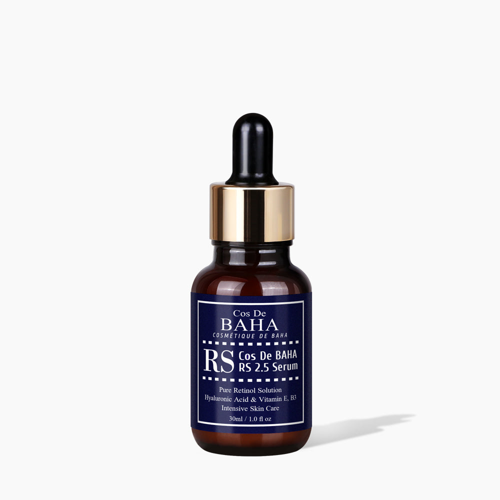 [RS] Retinol 2.5 Solution Hyaluronic Acid Vitamin E Niacinamide Serum - Skin barrier strengthening, Skin tone improvement, Sebum control, Anti-inflammatory