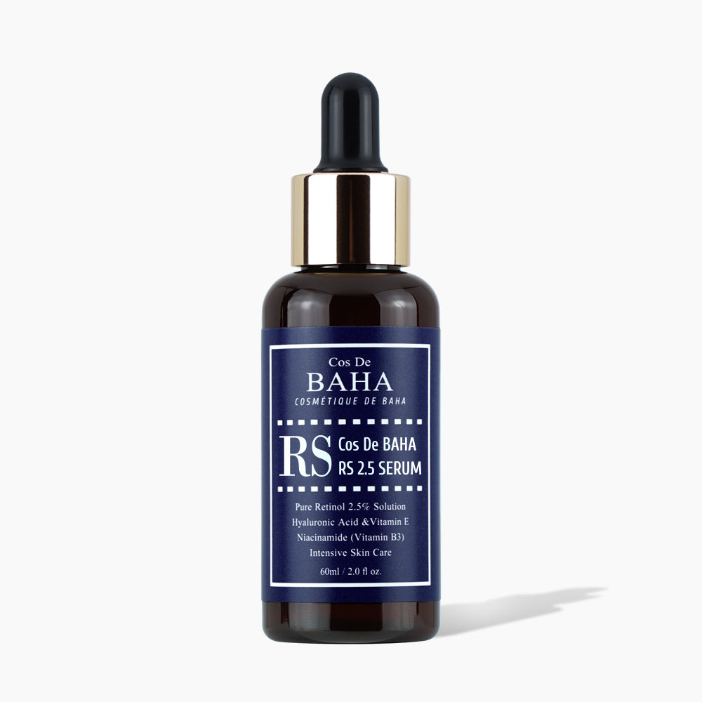 [RS60] Retinol 2.5 Solution Hyaluronic Acid Vitamin E Niacinamide Serum - Skin barrier strengthening, Skin tone improvement, Sebum control, Anti-inflammatory