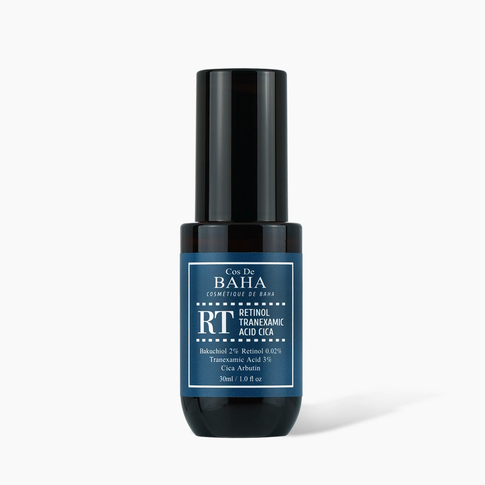 [RT] Retinol & Tranexamic Acid Radiance Boost Facial Serum: Enhanced Skin Texture and Tone, with Hydrating Aloe & Nourishing Botanicals