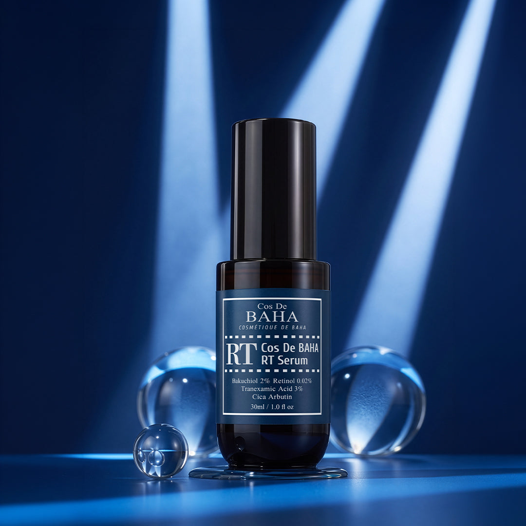 [RT] Retinol & Tranexamic Acid Radiance Boost Facial Serum: Enhanced Skin Texture and Tone, with Hydrating Aloe & Nourishing Botanicals