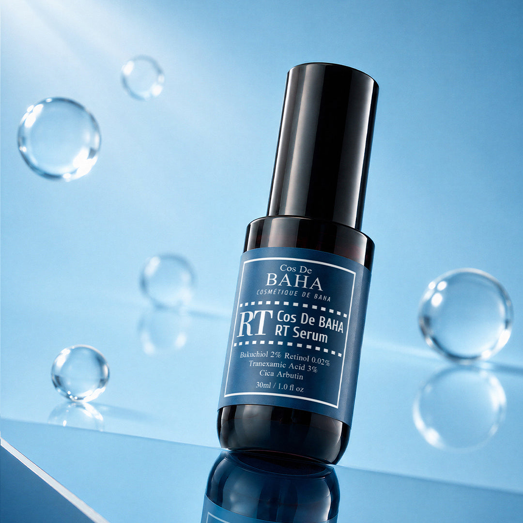 [RT] Retinol & Tranexamic Acid Radiance Boost Facial Serum: Enhanced Skin Texture and Tone, with Hydrating Aloe & Nourishing Botanicals