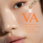 [VA30] Vitamin C 15% Arbutin 2% B5 Hyaluronic Acid Serum for Face - Powerful antioxidant, Enhances skin elasticityReduces wrinkles