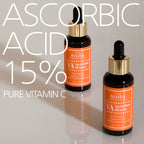 [VA60] Vitamin C 15% Arbutin 2% B5 Hyaluronic Acid Serum for Face -Powerful antioxidant, Enhances skin elasticityReduces wrinkles