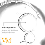 [VM] Vitamin C 5% MSM 1% Ferulic Acid Viamin E Hyaluronic Acid Serum - Improves skin tone and brightens, Powerful antioxidant, Skin Soothing, Moisturizes