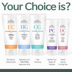 [EC120] Vitamin E 5% Hyaluronic Acid Niacinamide Facial Cream - Soothing Face Moisturizer for Dry Sensitive Skin - Hydrating Facial Cream with Niacinamide and Hyaluronic Acid